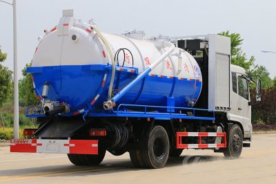 國(guó)六東風天錦 15方 清洗吸污車(chē)