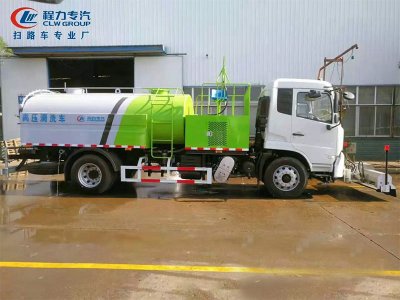 國(guó)六東風天錦路面高壓清洗車(chē)
