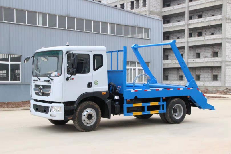 國(guó)六10立方東風D9 擺臂垃圾車(chē)