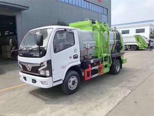 國(guó)六6方東風D6 餐廚垃圾車(chē)