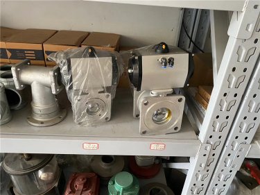 DN50 / DN65 / DN80 口徑管道氣動閥門-用(yòng)于主管道自動切斷或開啓使用(yòng)，駕駛室控制