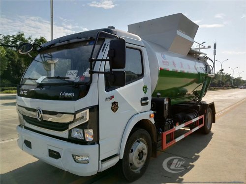 國(guó)六7方東風D7 餐廚垃圾車(chē)