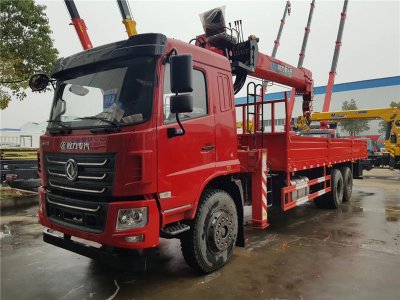 東風華神F5後八輪随車(chē)吊