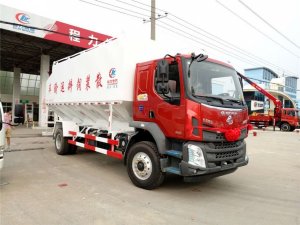 柳汽乘龍28方散裝(zhuāng)飼料車(chē)